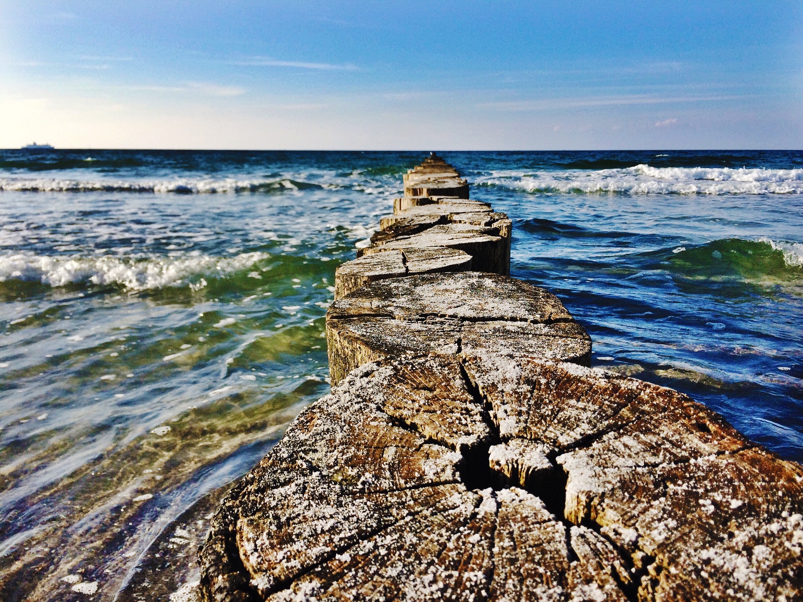 Blick über die Ostsee